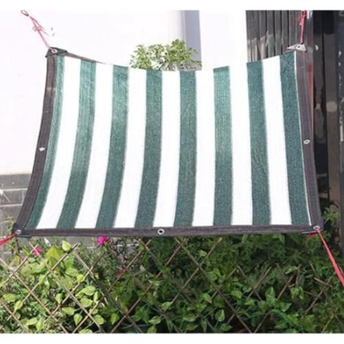 Tewango HDPE Sunshade Net Blackish Green+White Outdoor Garden Greenhouse Balcony Succulent Plant Courtyard Encrypted Sunscreen
