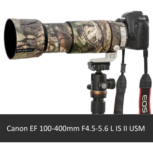 Roadfisher Waterproof DSLR SLR Camera Telephoto Lens Wrap Cover Protection Coat Case For Canon EF 100-400mm F4.5-5.6 L IS II USM
