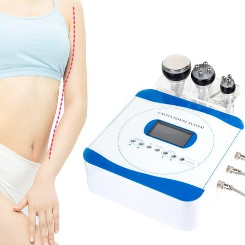 2021 FAIR 40K Cavitation 3 in 1 Slimming RF Machine Weight Loss Body Face Spa Salon Negative Pressure Shaping Beauty Instrument