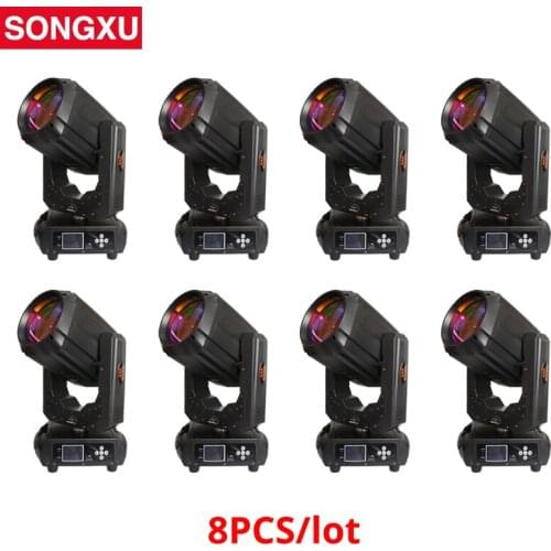 8pcs a lot lyre 260W 9R Moving Head Light Great Rainbow Effect KTV Stage Disco Lights/SX-MH260