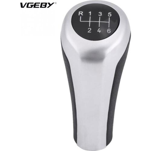 Car 6 Speed Gear Shift Lever Knob for BMW E39 E46 E53 E60 E63 E83 E90 E92 Auto Gear Head