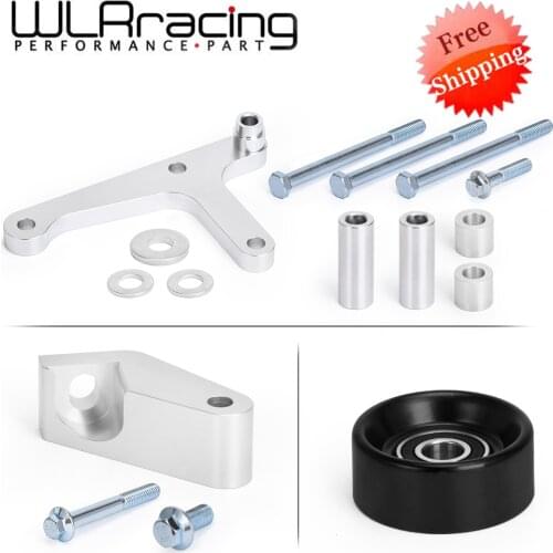 Aluminum Alloy LS/LS1 Alternator Bracket auto product Car accessories Fit for Camaro Durable Generator W/ Rear Brace