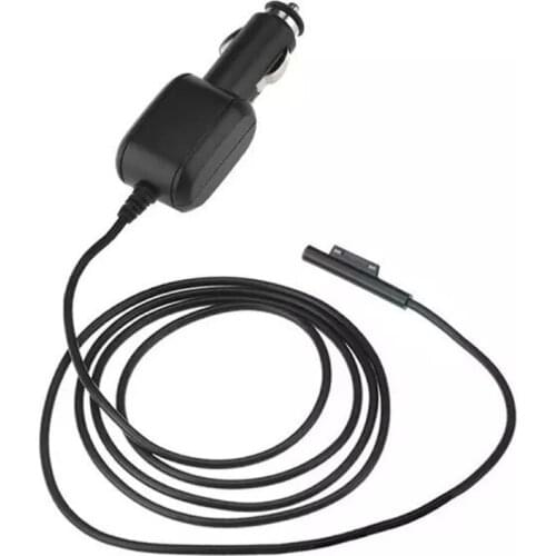 Laptop Car Charger with USB Charging Port Output 15V 3A Power Supply for Surface Pro 7/6/5/4/3 in Car N84A