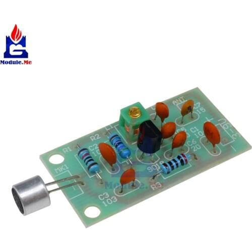 Diymore FM Wireless Microphone Transmitter Module Mini Drahtlose Mikrofon Ham Radio Frequenz Platine 91-103 MHz 3 -5VDC DIY Kit