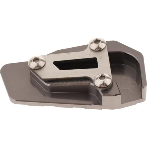 CNC Aluminum Motorcycle Rear Foot Brake Lever Extend Pedal Step Plate Extension Extender Fit for BMW S1000XR 2015-2018, Silver