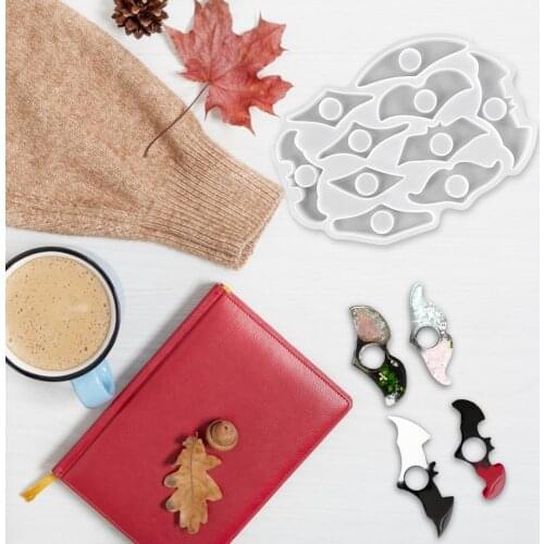 Thumb Ring Page Holder Mold Clear Page Spreader Silicone Molds Smooth Easy To Demold Flexible Thick Washable Durable Reusable