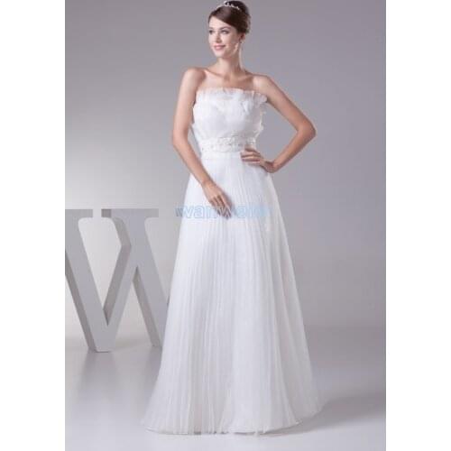 2020 Natural Floor-length Sale Big dentelle Sari Solano Bride Long Custommade White/ivory real Scalloped Bespoke Wedding Dresses