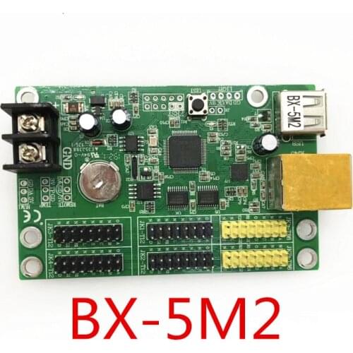 BX-5M2 LAN port and USB dual communication mode led sign controller