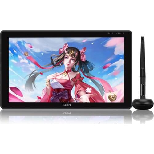 Huion Kamvas 22 Plus 21.5 inches full lamination screen 140% sRGB gamut natural drawing experience pen monitor