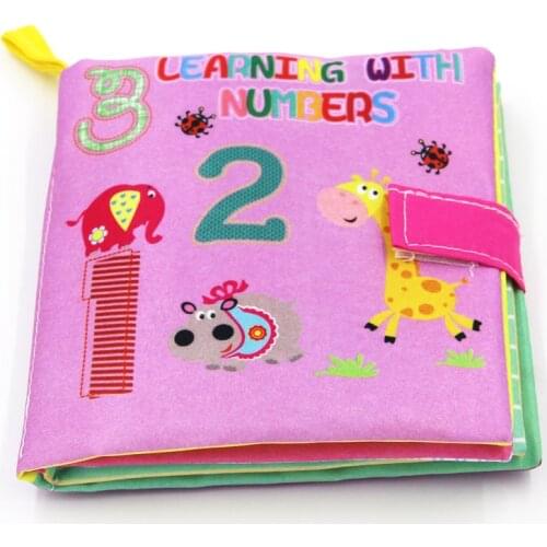 New 4 Style 0-36 Months Baby Toys Soft Cloth Books Rustle Sound Infant Educational Stroller Rattle Toy Newborn Crib Bed Baby