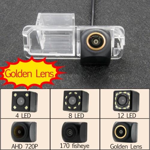 175 Degree MCCD Fisheye 12LED HD Rear View Camera For Volkswagen VW Golf 6 VI Polo V (6R) Hatchback Magotan Car Parking Monitor