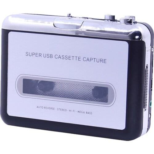 Cassette Player USB Cassette to MP3 Converter Capture Audio Music Player Tape Cassette Recorder