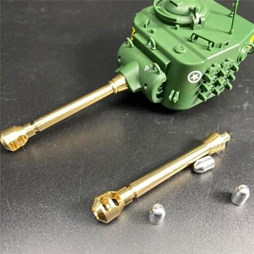 Mini Q Edition M26 Pershing Metal Barrel for Meng WWT-010 Tank Model Upgrade Parts