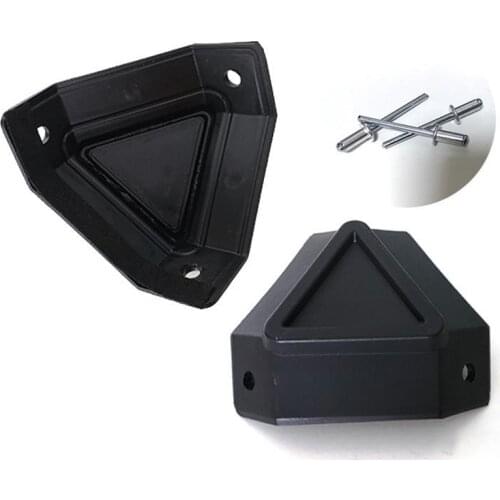 Motorcycle Aluminum Side Box or Tail Box Protection Angles Motorbike Scooter Stainless Steel Trunk Tailbox Cornerite Accessories