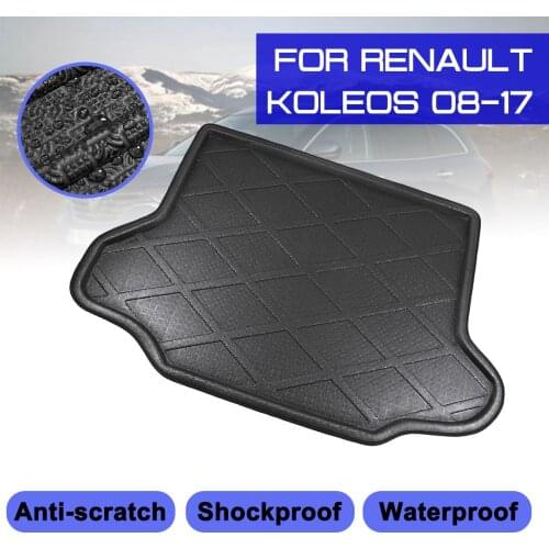 For Renault Koleos 2008 2009 2010 2011 2012 2013-2017 Car Floor Mat Carpet Rear Trunk Anti-mud Cover