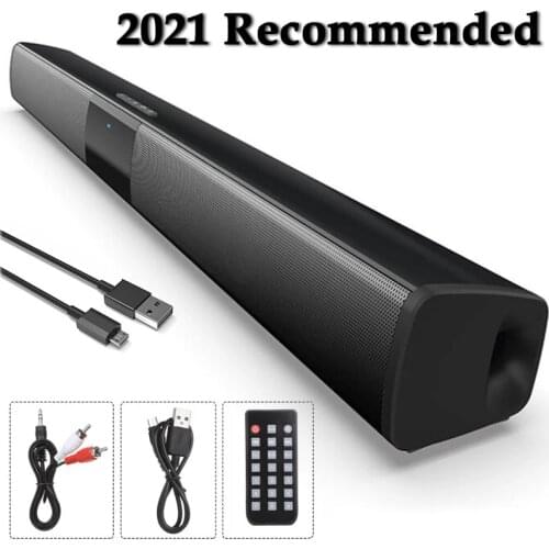 TV Echo Wall Wireless Bluetooth Speaker Home Theater Soundbar Portable Column Subwoofer Music Center for Computer Speakers FM TF