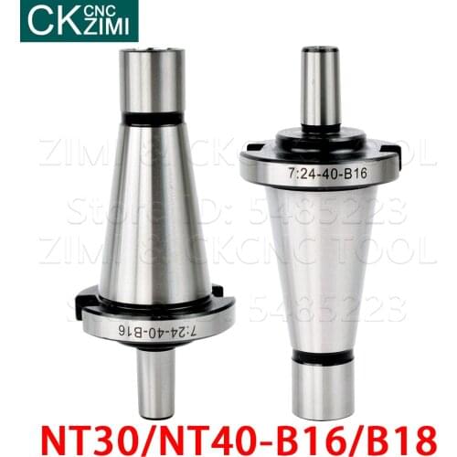 NT30 NT40 B16 B18 Drill chuck connecting rod NT 7:24 Chuck Arbor thread Drilling Lathe tool Drill Chuck Arbors Drill chuck arbor