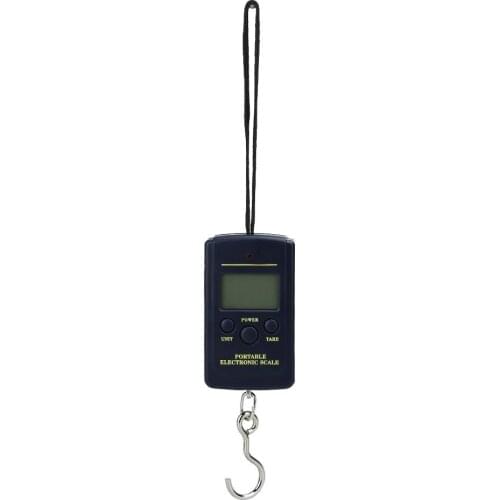 Portable 40kg/10g Electronic Hanging Fishing Digital Pocket Hook Scale Waterproof Handy Weight Scale with Hook LCD Display New