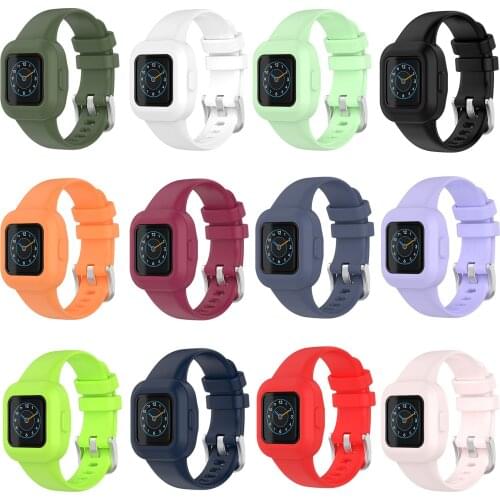 Silicone Bracelet Strap For Garmin Fit JR3 Smart Watchband For GarminFit JR3 Tracker Replacement Straps Children Watch Accerios