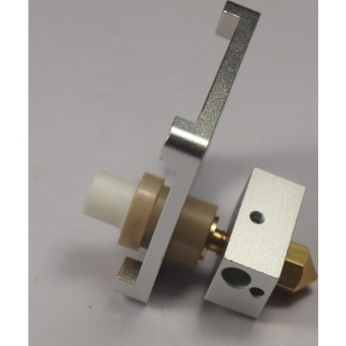 3d printer kit Ultimaker Original Hot end pack with heater block +Peek Isolator+Hot End Isolator Tube+Holder 0.4mm/3mm