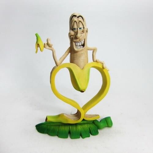 Banana Man Punk Style Funny Resin Collection Wretched Version Three-dimensional Evil Banana Man Model Decoration Cool Stuffs