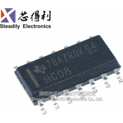 10pcs/lot Original Patch Sn74hc08dr Hc08 Patch Sop-14 Logic Chip