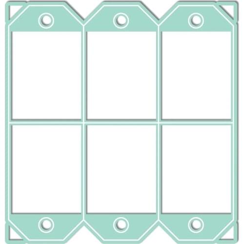 2021 AliliArts Metal Cutting Dies Gift Tag Stack diy Scrapbooking Photo Album Decorative Embossing PaperCard Crafts Die