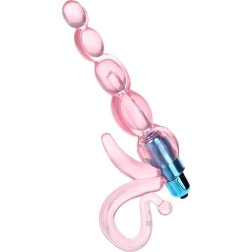 Anal Sex Toys Sex Toys Jelly Anal Beads Masturbation Rod Utensils Anal Sex Products Vibrating Stick ST375