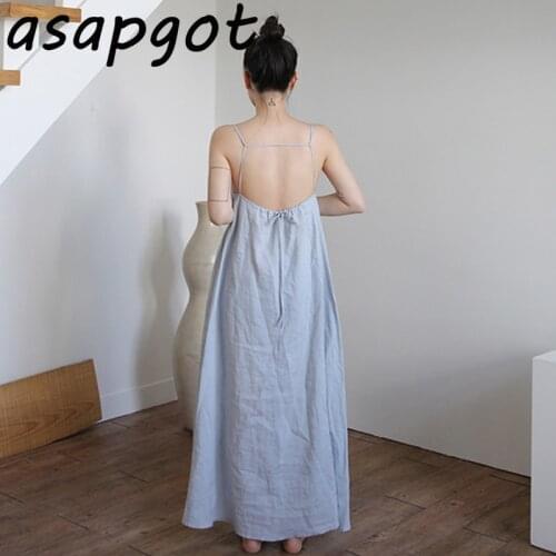 Летние платья из льна Asapgot China At AliExpress