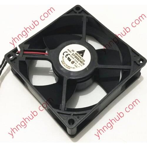 Delta Electronics EFB0824EH -SY77 DC 24V 0.21A 80x80x25mm 2-Wire Server Cooling Fan