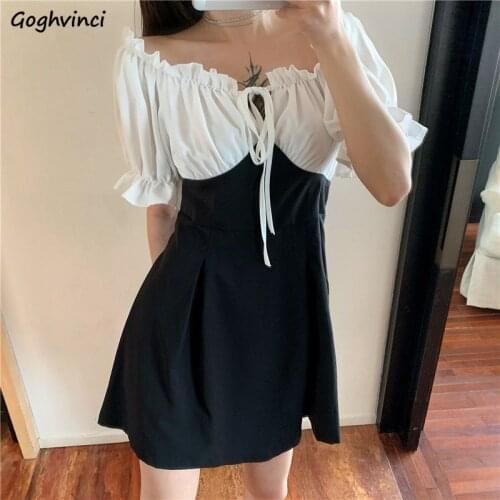 Goghvinci Off-the-shoulder Summer Dresses