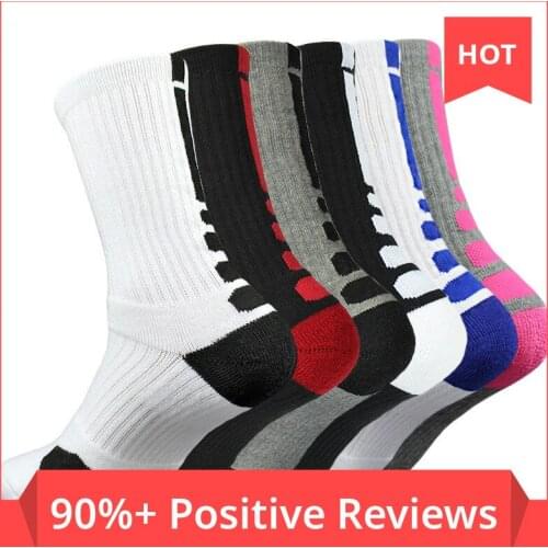 Men Sports Socks Riding Cycling Basketball Running Sport Sock Hiking Ski Man Kids Bicycle Skateboard Slip Winter Soccer Socks