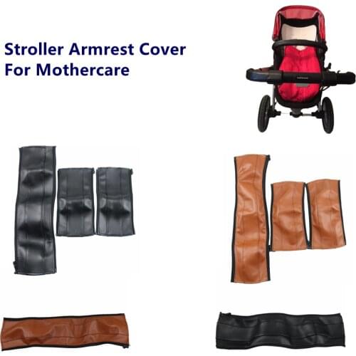 New Strollers Handle Covers For Mothercare Pu Leather Protective Cases Cover Armrest Bumper Covers Handle Pram Bar Accessories