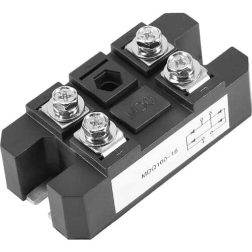 1pc Single Phase Diode Bridge Rectifier 100A 1600V High Power 4 Terminals Bridge Module