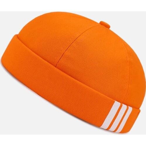 Beanie Hats snapback Mens Caps women Milk Hat Brimless Hip Hop Hat Cotton Retro kpop Cap for boy DZM003