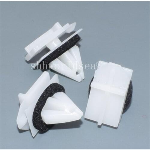 Shhworldsea Door Moulding Clip For GM Buick Enclave, for GMC Acadia for Hummer H3,S T Trucks 2002-On Auto Plastic Fastener