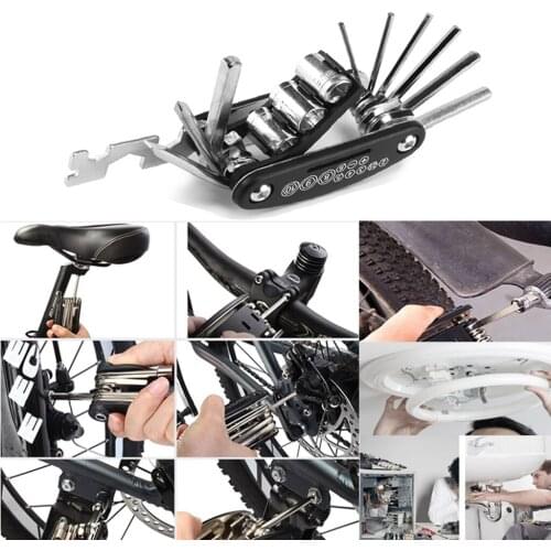 Bicycle Cycling Puncture Bike Multi Function Mechanic Tool Repair Kit