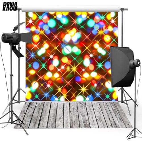 DAWNKNOW Shimmer Vinyl Photography Background For Baby Wood Floor Photo Shoot Backdrop For Wedding Photo Studio L804