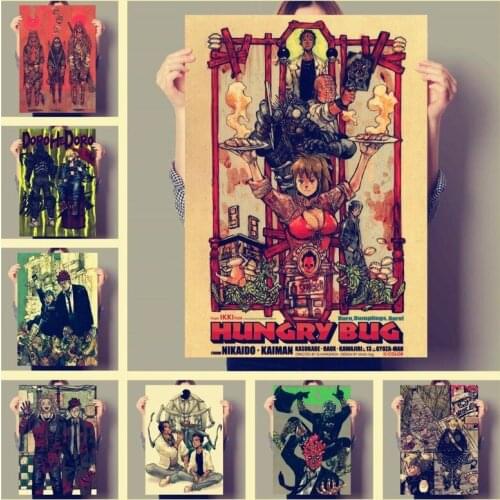 Anime Vintage Dorohedoro Wall Art Canvas Painting Nordic Posters and Prints Decorative Picture Modern Home Decoration