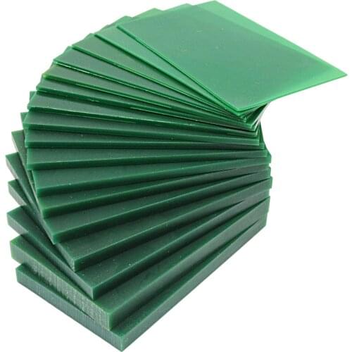 Jewelry Waxing Green Carving Engraving Wax Goldsmith Tool For Injection Setting Jewelry Making Model 70*90mm