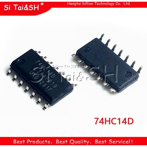 20PCS 74HC14D SOP14 74HC14 SOP SN74HC14DR SN74HC14 SMD new and original IC