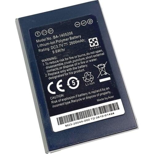 High Quality BA-1405206 Batterty For Trimble Juno SB SA SC SD GPS PDA 2600mAh Lithium-Ion Polymer Battery