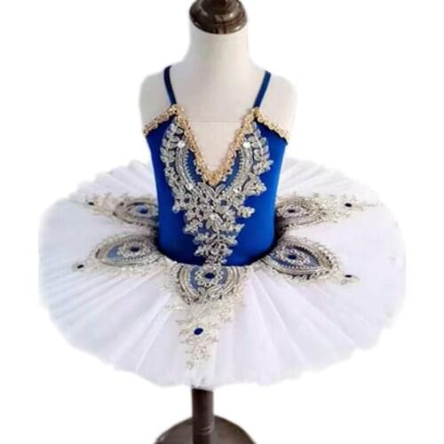 Costume de Ballet Tutu pour filles, spectacle de spectacle sur scène, robe de danse professionnelle pour enfants