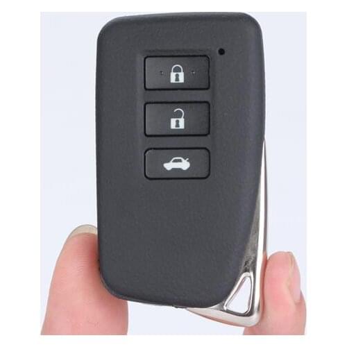 3 Buttons Replacement Smart Remote Key Shell Case For Lexus IS ES GS NX RX Fob Key Cover