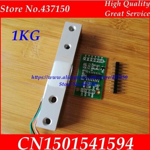 Digital Load Cell Weight Sensor Portable Electronic Kitchen Scale 1KG + HX711 Weighing Sensors Ad Module