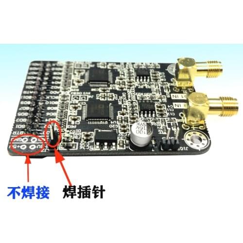 Dual channel high speed AD module AD9226 parallel 12 bit AD 65M data acquisition FPGA development board