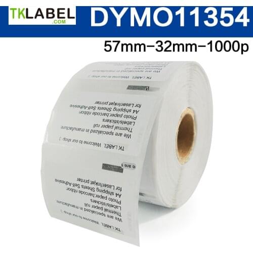 5R X dymo label 11354 compatible for DYMO labelwriter 57 mm x 32mm x1000 Multi purpuse label for DYMO LW450 series