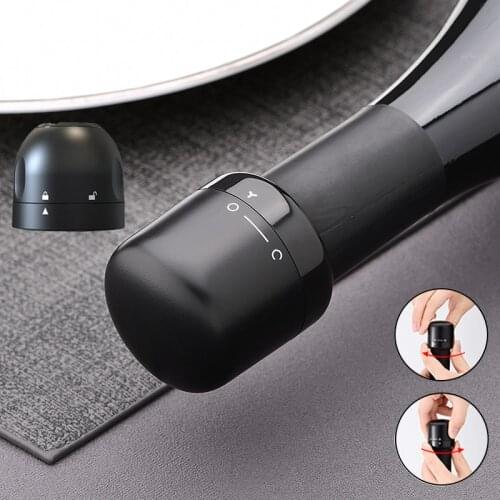 1/2/3PCS Silicone Red Wine Stopper Leak-proof Sealing Wine Bottle Cap Vacuum Retain Freshness Champagne Stopper Home Bar Accesso