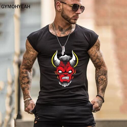 GYMOHYEAH Men's Plain T-shirts