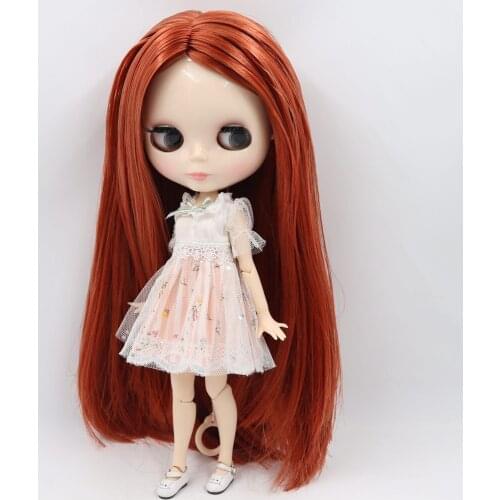 ICY DBS Blyth Doll Series No.BL2361/0388 Orange mixed oily hair white skin Joint body Neo 1/6 BJD